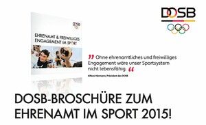 Screenshot von der DOSB-Anzeige zur Ehrenamts-Broschüre