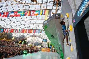 Beim BWC 2016 in München jubelten die Fans die Athleten nach oben. Foto: DAV/Marco Kost