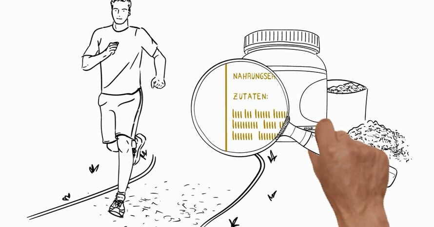 Sreenshot vom Film "Nahrungsergänzungsmittel" der NADA