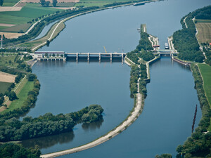 Die Doanu bei Straubing. Foto: picture-alliance