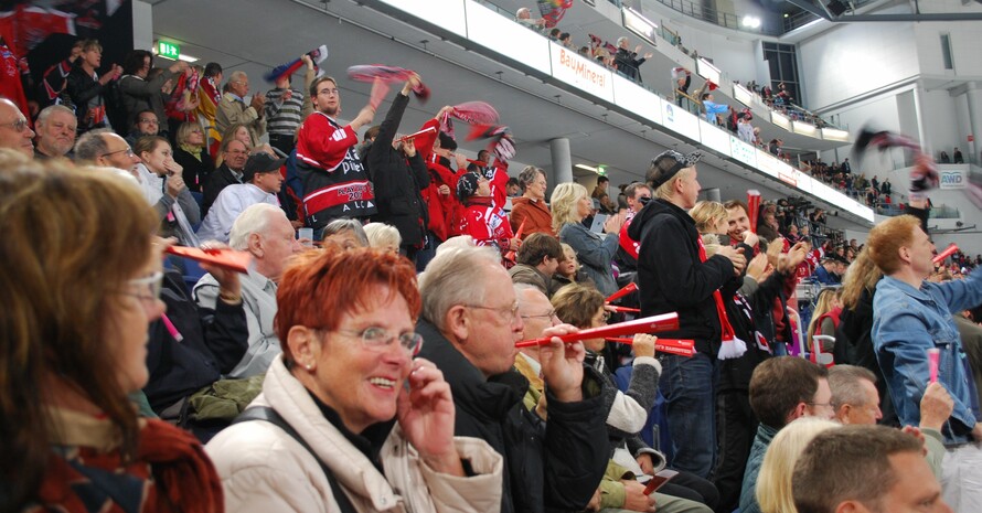 Lautstarke Unterstützung für die Hannover Scorpions (Quelle: DOSB)