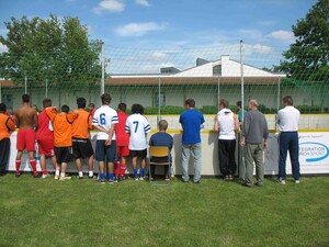 Spielszenen aus dem Innnenhof der JVA