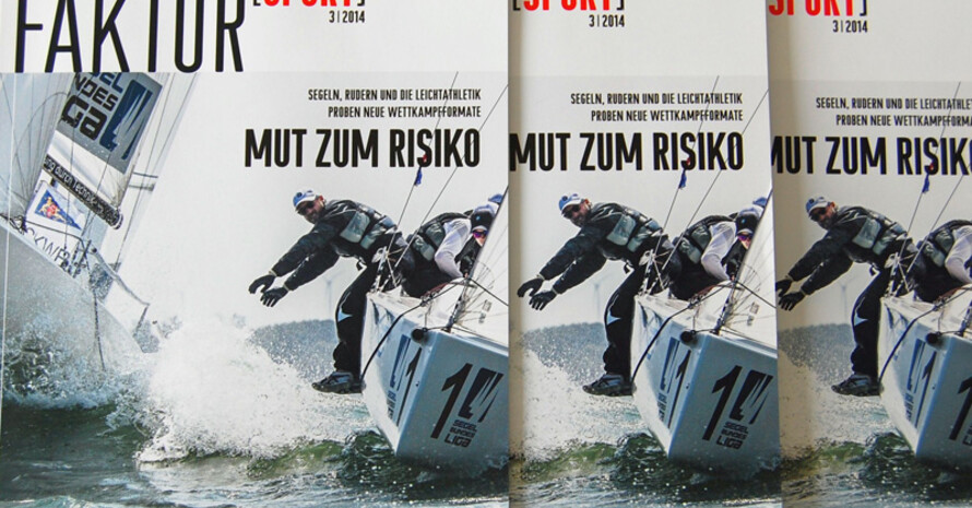 "Faktor Sport“ wirft in der aktuellen Ausgabe einen optimistischen Blick auf die Entwicklung im Segeln, Rudern und in der Leichtathletik. Foto: DOSB