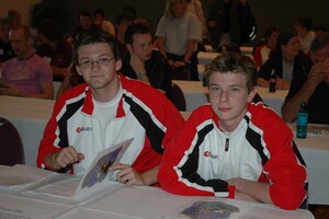 Eugen Bitz (r.) und Max Triller (l.)