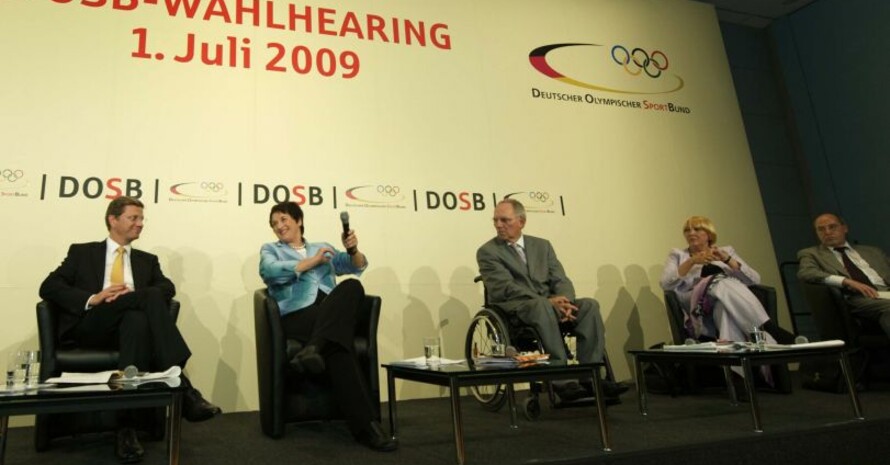 Bereits 2009 gab es ein Wahlhearing des DOSB in Berlin. Foto: camera4