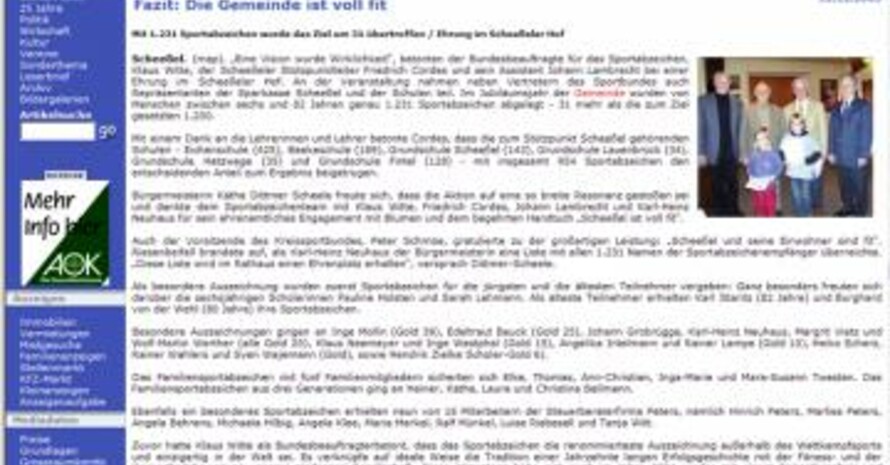 Zum Artikel in der Rotenburger Rundschau klicken Sie bitte auf das Bild.