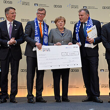Verleihung der Goldenen „Sterne des Sports“ 2015 am 26.01.2016 in der DZ BANK in Berlin. Foto: Marco Urban