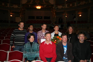 Ehrung der Gruppe Tobac im Markgrafentheater