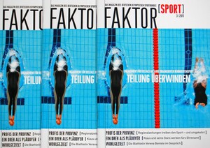 Der Titel der aktuellen Ausgabe von "Faktor Sport". Foto: DOSB