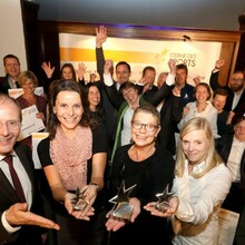Verleihung der Silbernen "Sterne des Sports" 2017 am24.10.2017 in der Staatskanzlei Dresden. Foto: Genossenschaftsverband e.V.