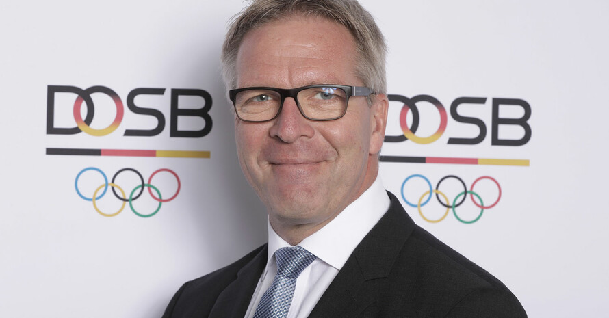 Dirk Schimmelpfennig bleibt weitere fünf Jahre der Vorstand Leistungssport. Foto: DOSB/Jörg Carstensen