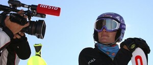 Nicht nur DSV-Rennläuferin Maria Höfl-Riesch steht unter ständiger Beobachtung der Journalisten. Foto: Picture Alliance