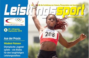 Titelseite der DOSB-Zeitschrift Leistungssport
