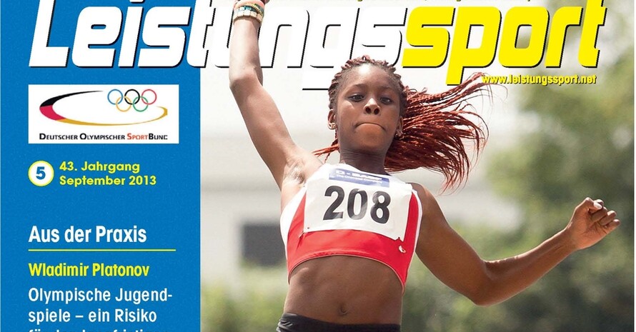 Titelseite der DOSB-Zeitschrift Leistungssport