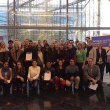 Teilnehmerinnen und Teilnehmer der fünften Auflage "Paths to Success-Inspiring Future Leaders". Foto: DOSB
