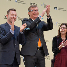 Verleihung des Publikumspreises der „Sterne des Sports“ 2015 am 26.01.2016 in der DZ BANK in Berlin. Foto: Marco Urban