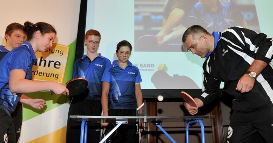 Der TSV Schwarzenbek stellte sein Können beim Tischtennis unter Beweis. Copyright: picture alliance